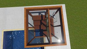 Sauna Troya conjugada