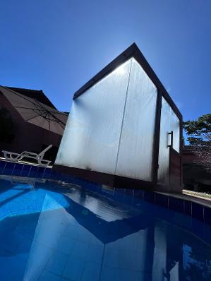 sauna conjugada com a piscina Parthenon